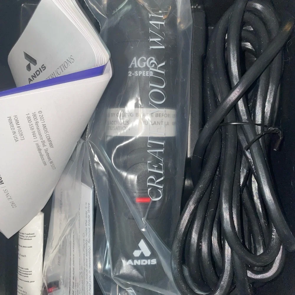 Andis 2-Speed Clipper & Accessories